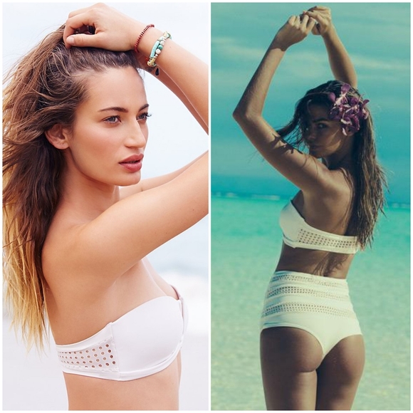 New acacia bird of paradise monaco bikini top S - Picture 9 of 12